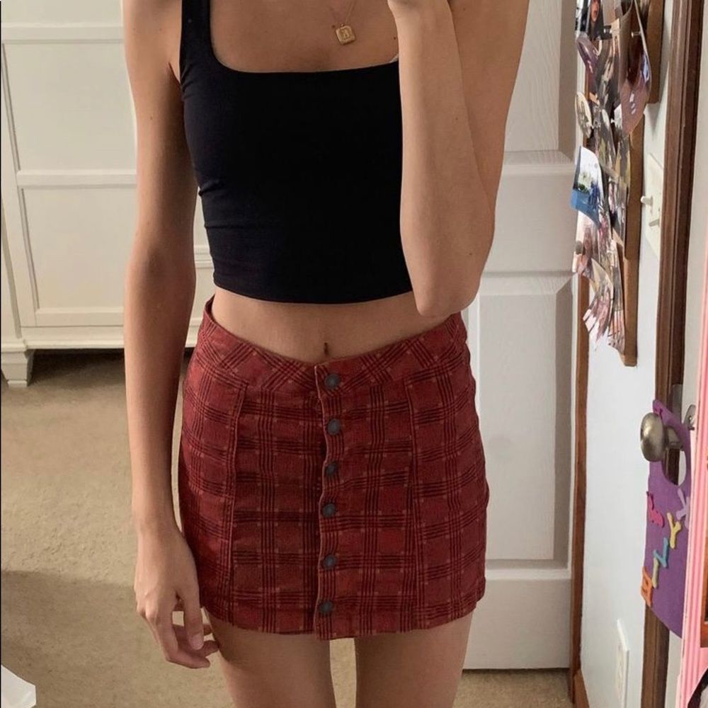 red skirt